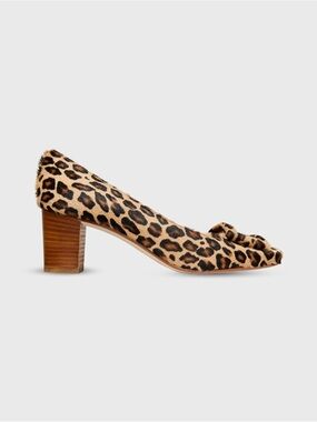 Ann Mashburn Buckle Heel
Leopard Calf Hair NWOT